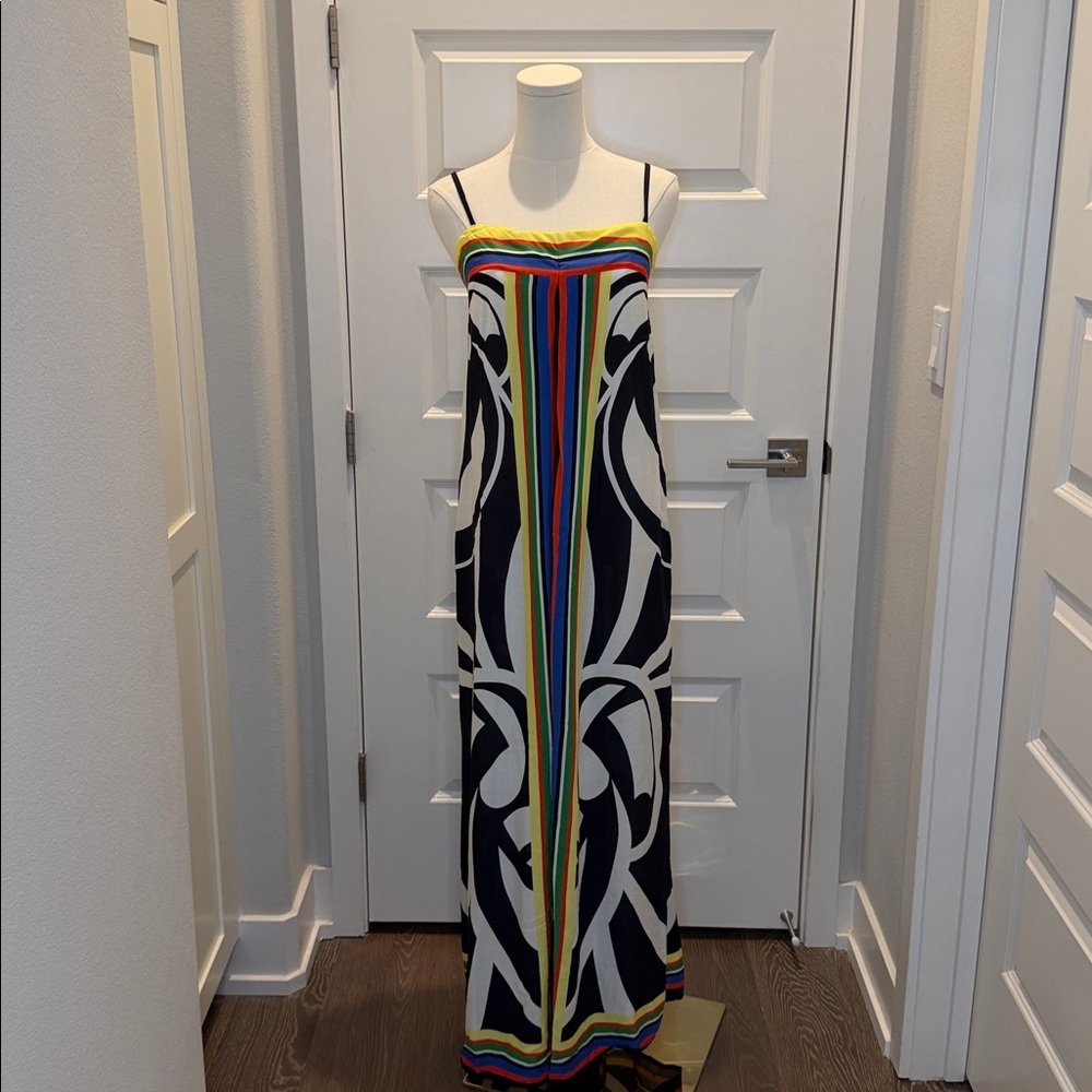 FARM Rio Multicolor Toucan Jumpsuit Size S - Picture 7 of 12